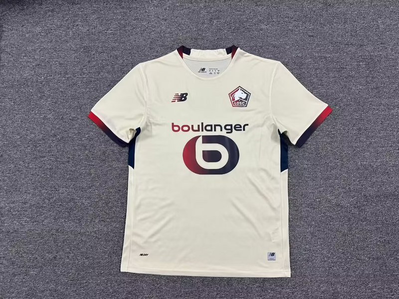 Maillot Lille OSC 2025 2026 Extérieur Blanc