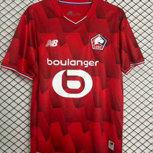 Maillot Lille OSC 2025 2026 Domicile Rouge