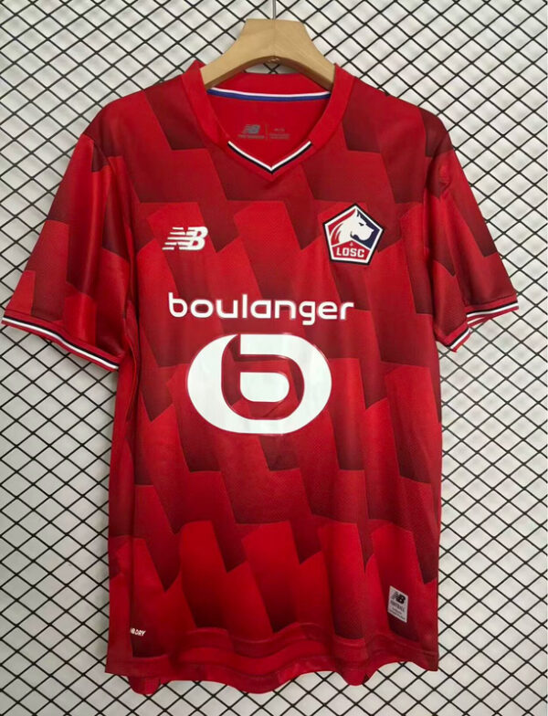 Maillot Lille OSC 2025 2026 Domicile Rouge