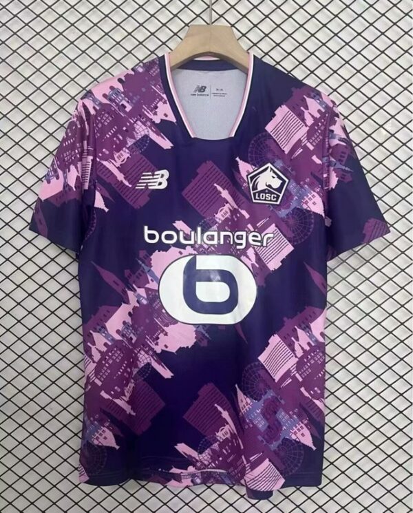 Maillot Lille OSC 2025 2026 Extérieur Violet