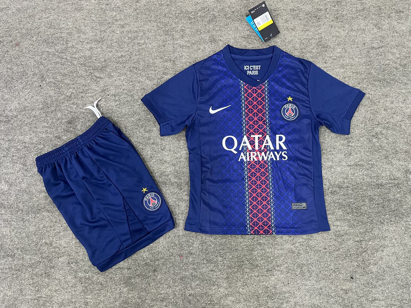 Maillot PSG Enfant 2025 2026 Domicile Bleu
