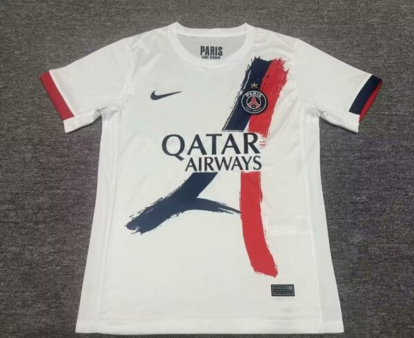 Maillot Paris SG 2025 2026 Extérieur Blanc