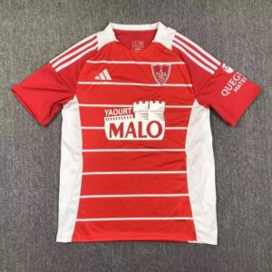 Maillot Stade Brestois 29 2024 2025 Domicile Rouge