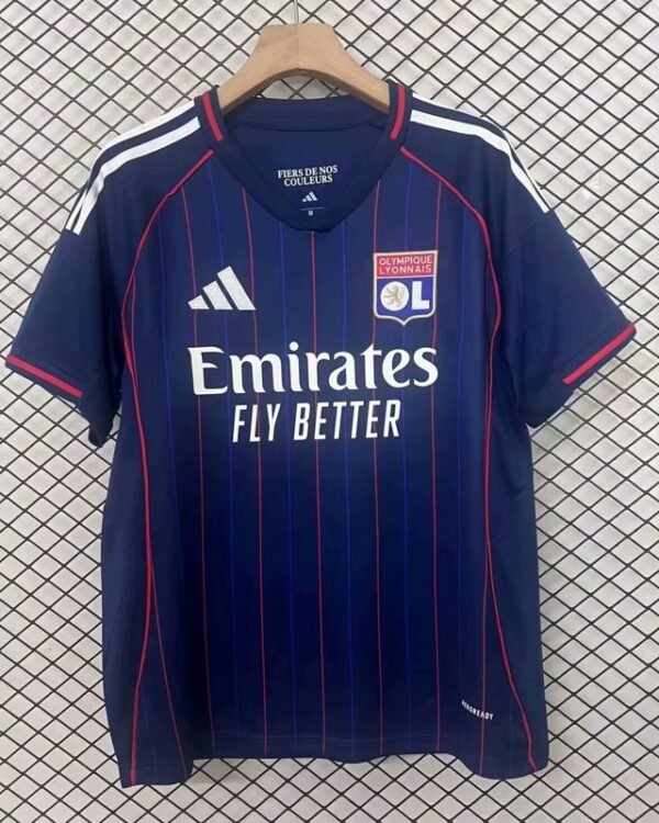 Olympique Lyon Maillot 2025 2026 exterieur Bleu