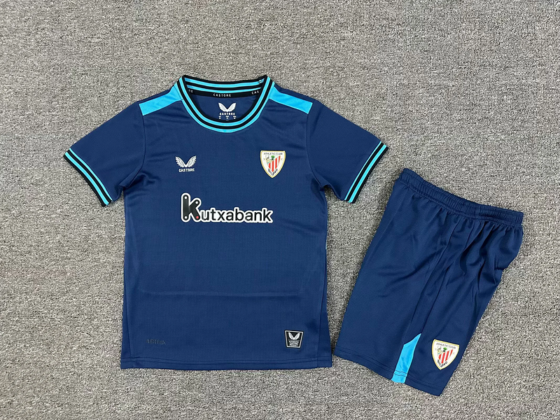 Athletic Bilbao Auswärtstrikot 2025-2026 – Kinder Athlétic Bilbao Maillot Extérieur 2025-2026 – Enfant