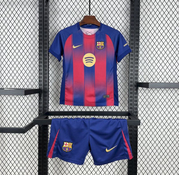 Barcelone Maillot 2025 2026 Domicile – Enfant
