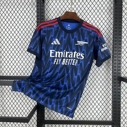 Maillot Arsenal Extérieur 2025 2026 -Bleu Maillot Arsenal Extérieur 2025 2026 -Bleu