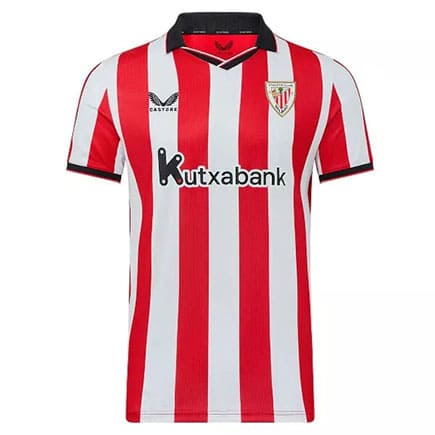 Maillot Athletic Bilbao Domicile 2025 2026 -Rouge Blanc Maillot Athletic Bilbao Domicile 2025 2026 -Rouge Blanc