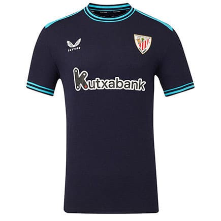 Maillot Athletic Bilbao Extérieur 2025 2026 -Noir Maillot Athletic Bilbao Extérieur 2025 2026 -Noir