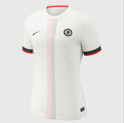 Maillot Chelsea Extérieur 2025 2026 Femme -Blanc