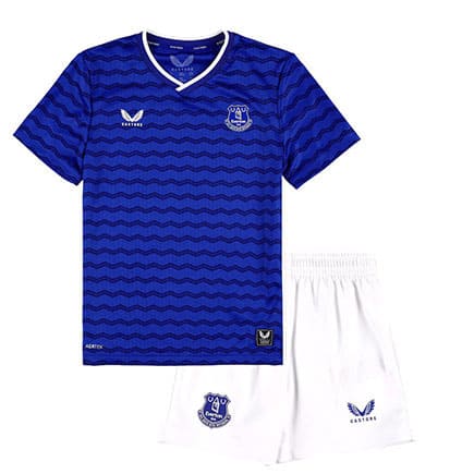 Maillot Everton Domicile 2025 2026 Enfant -Bleu Blanc Maillot Everton Domicile 2025 2026 Enfant -Bleu Blanc