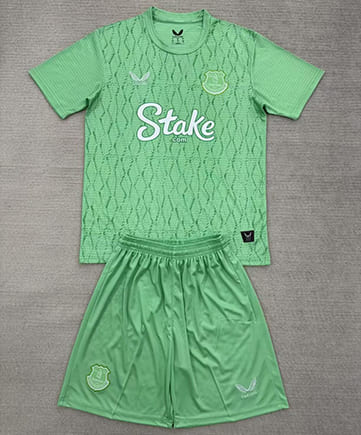 Maillot Everton Gardien 2025 2026 Enfant -Vert Maillot Everton Gardien 2025 2026 Enfant -Vert