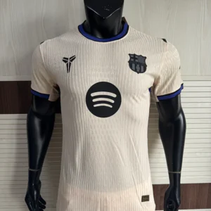 Maillot FC Barcelone Beige 2025 2026 – Version Player