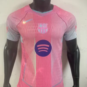 Maillot FC Barcelone Édition spéciale Rose 2025 2026 – Version Player