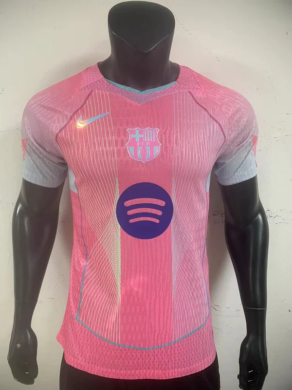 Maillot FC Barcelone Édition spéciale Rose 2025 2026 – Version Player