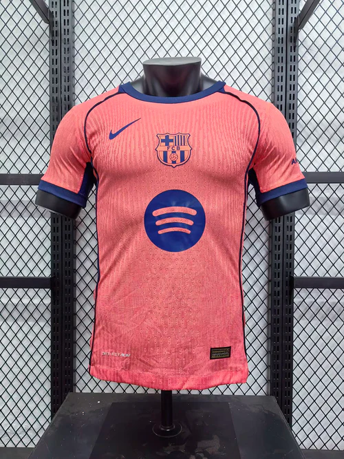 Maillot FC Barcelone Rose 2025 2026 – Version Player Maillot FC Barcelone Rose 2025 2026 – Version Player