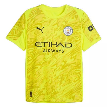 Maillot Gardien Manchester City 2025 2026 -Jaune