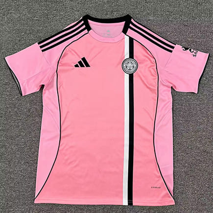 Maillot Leicester City Third 2025 2026 -Rose Noir