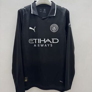 Maillot Manches Longues Manchester City Extérieur 2025 2026