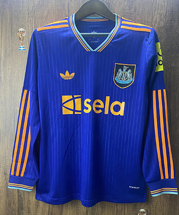 Maillot Manches Longues Newcastle United Third 2025 2026 -Bleu