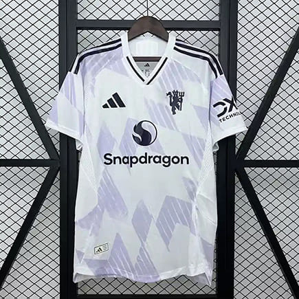 Maillot Manchester United Extérieur 2025 2026 -Blanc Violet