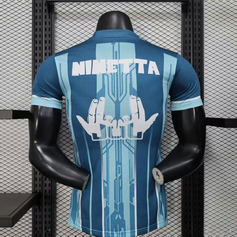 Maillot Marseille Concept Bleu 2025 2026– Version Player