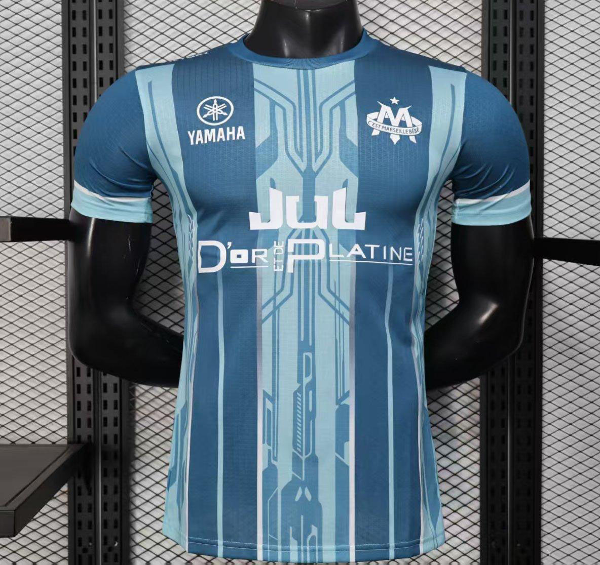 Maillot Marseille Concept Bleu 2025 2026– Version Player
