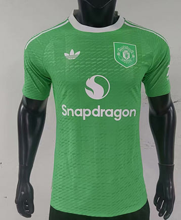Maillot Match Gardien Manchester United 2025 2026 -Vert Maillot Match Gardien Manchester United 2025 2026 -Vert
