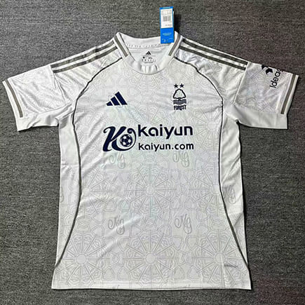 Maillot Nottingham Forest Extérieur 2025 2026 -Blanc
