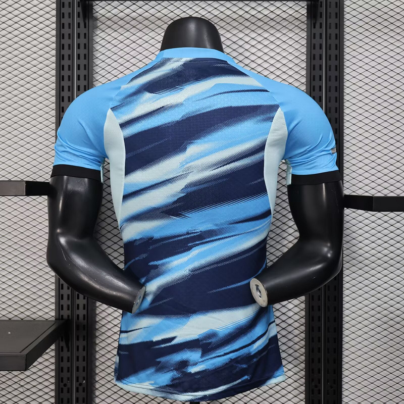 Maillot OM Olympique de Marseille entraînement Bleu 2025 2026– Version Joueur