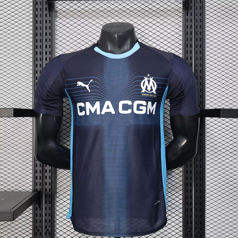 Maillot OM Olympique de Marseille exterieur 2025 2026– Version Joueur