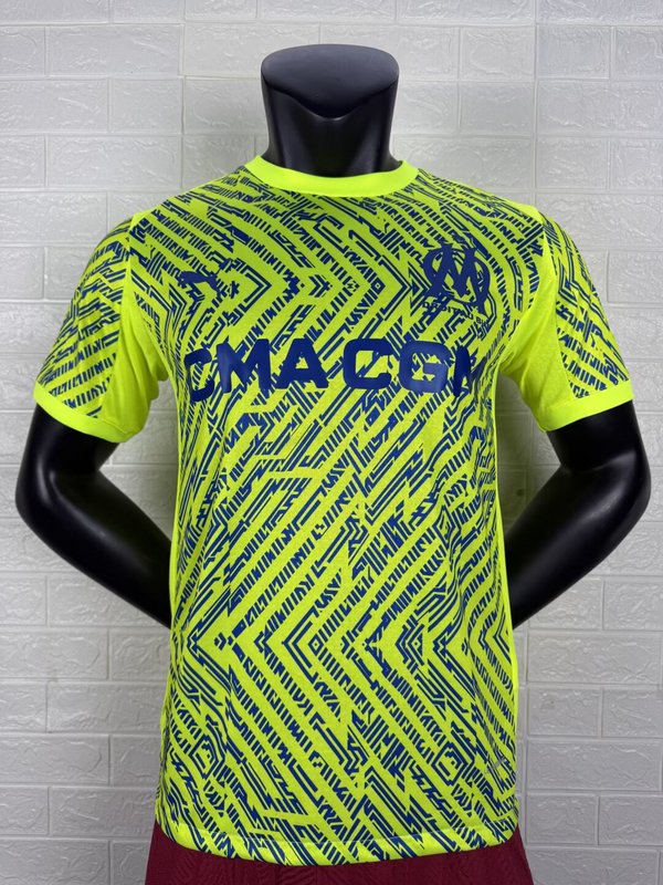 Maillot OM Olympique de Marseille jaune Concept 2025 2026– Version Joueur