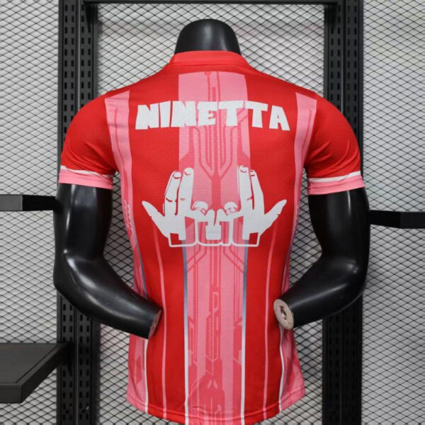 Maillot OM Version Match 2025-2026 Concept Rouge