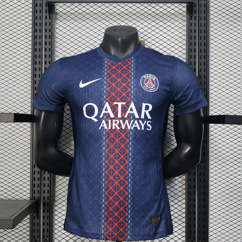 Maillot Paris SG Domicile Bleu 2025 2026 – Version Player