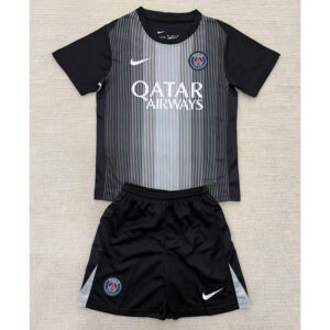 Maillot Paris SG Gardien de but Noir 2025 2026 – Enfant