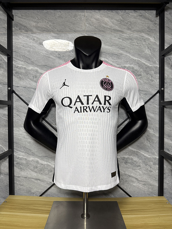 Maillot Paris SG Jordan Blanc 2025 2026 – Version Player