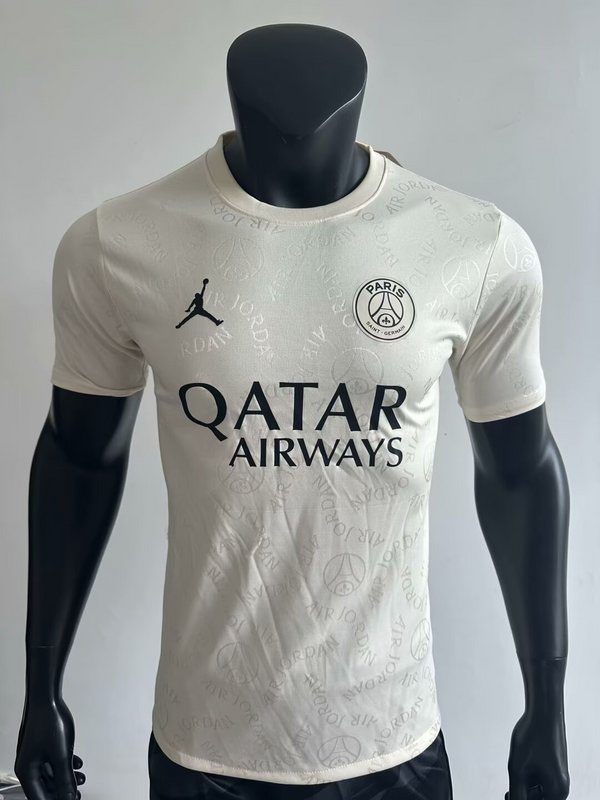 Maillot Paris SG Jordan Blanc Cassé 2025 2026 – Version Player