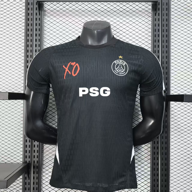 Maillot Paris SG Noir 2025 2026 – Version Player