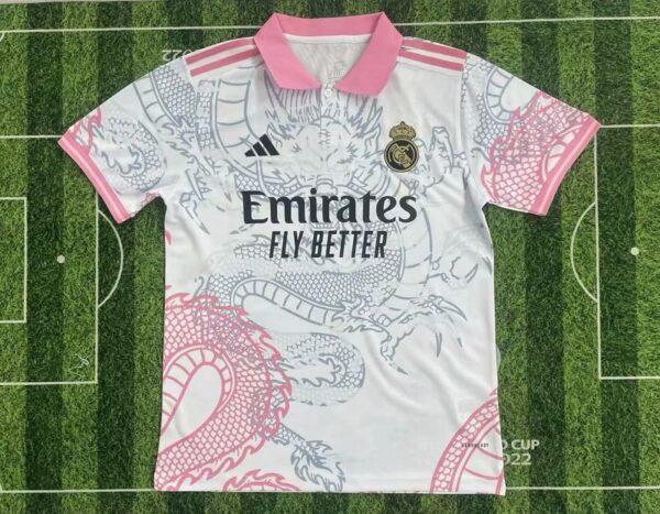 Maillot Real Madrid Dragon Blanc 2025 2026