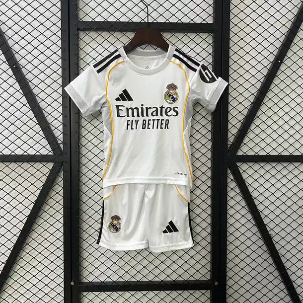 Maillot Real Madrid Enfant 2025 2026 domicile blanc