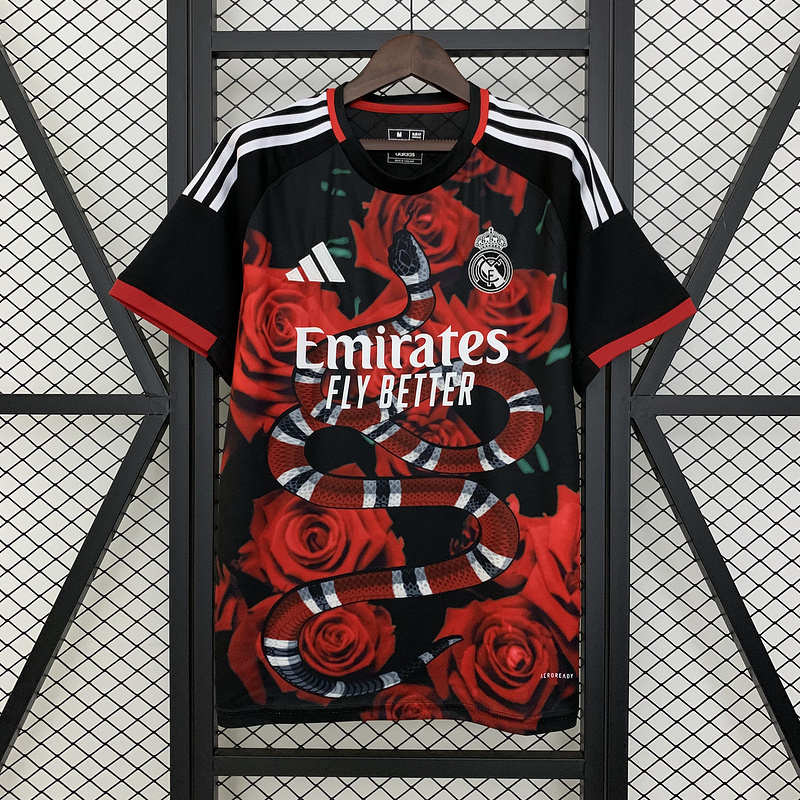 Maillot Real Madrid Rose rouge 2025 2026