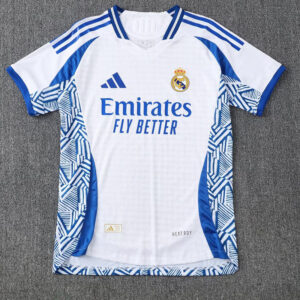 Maillot Real Madrid blanc et bleu 2025 2026