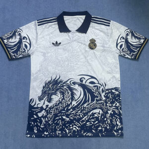 Maillot Real Madrid dragon blanc 2025 2026