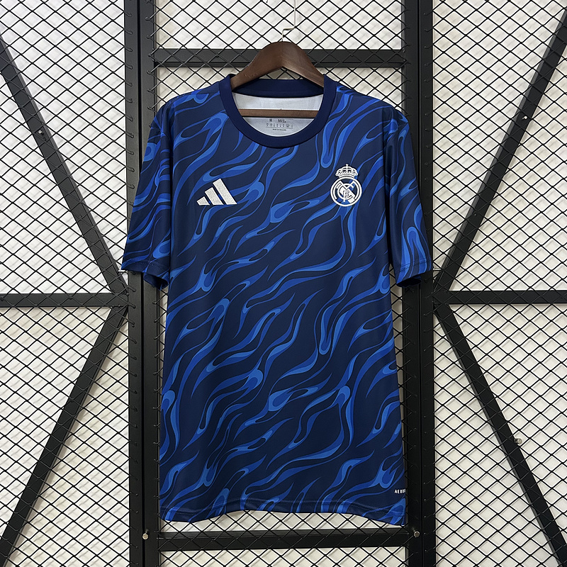 Maillot Real Madrid entraînement bleu 2025 2026