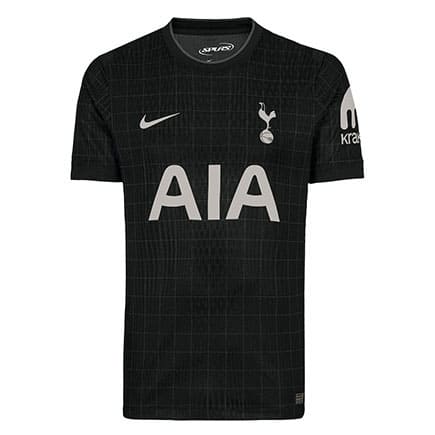 Maillot Tottenham Extérieur 2025 2026 -Noir Maillot Tottenham Extérieur 2025 2026 -Noir