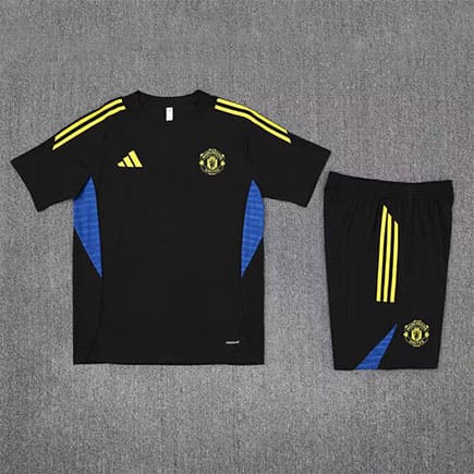 Maillot Training Manchester United+Pantalon 2025 2026 -Noir