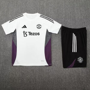Maillot Training Manchester United+Short 2025 2026 -Multicouleur