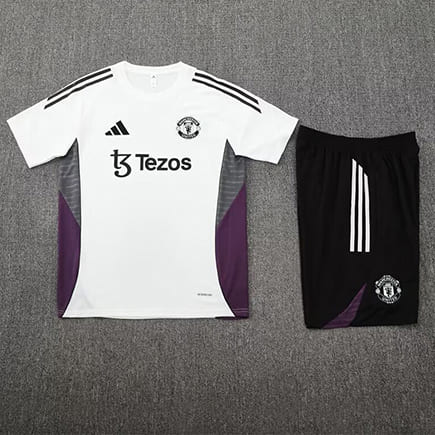Maillot Training Manchester United+Short 2025 2026 -Multicouleur