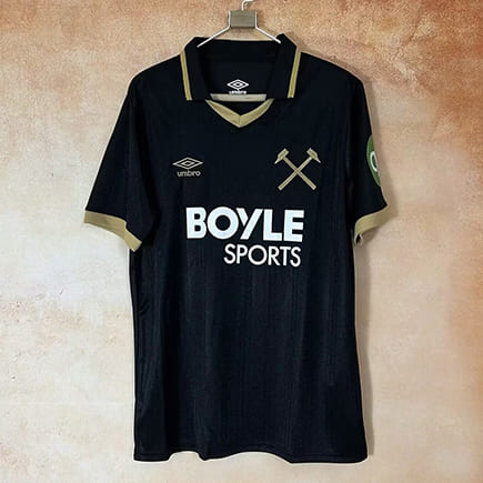 Maillot West Ham United Third 2025 2026 -Noir Maillot West Ham United Third 2025 2026 -Noir