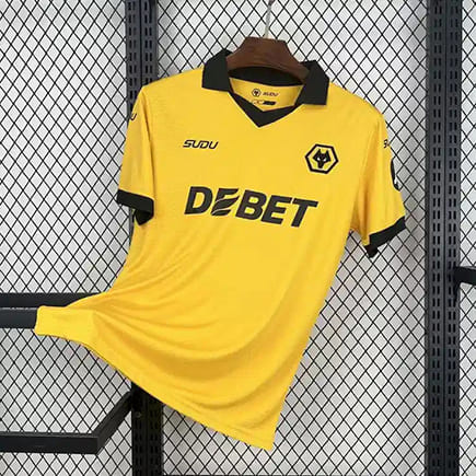 Maillot Wolverhampton Wanderers Domicile 2025 2026 -Jaune Maillot Wolverhampton Wanderers Domicile 2025 2026 -Jaune